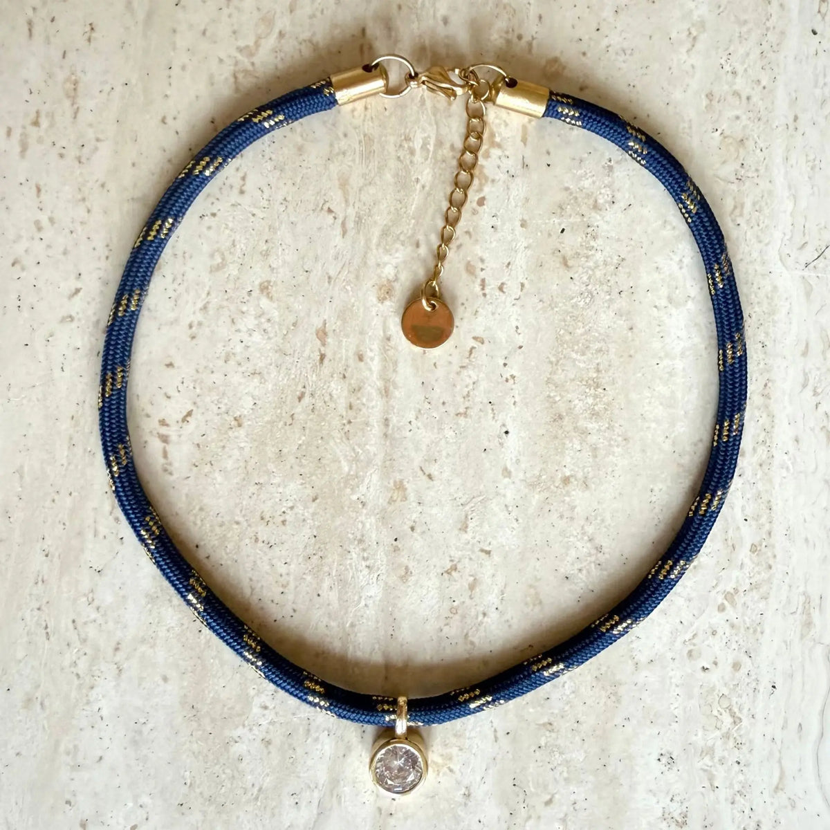 Solara Boho Multilayer Necklace – Colourful Rope & Gold-Plated Chain | Zircon Pendant Choker | Women’s Bohemian Jewellery