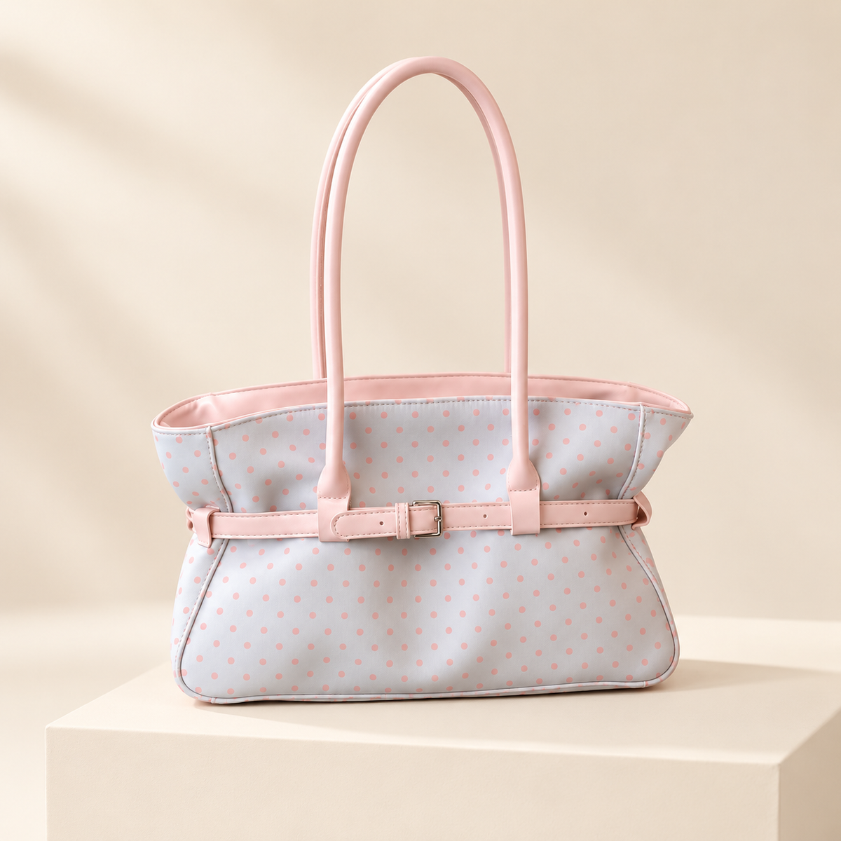 Avelora Polka Dot Shoulder Tote — additional product view
