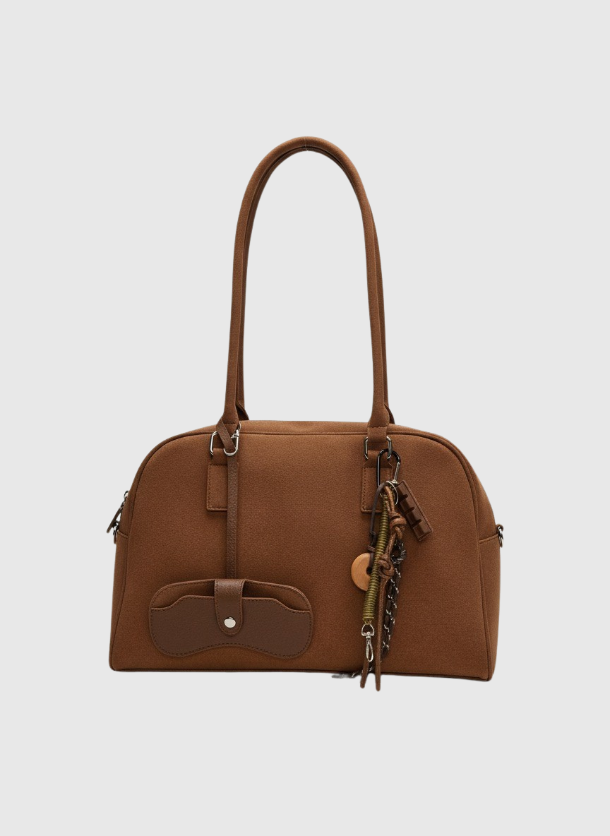Sienna Suede Bag - Trendy And Casual
