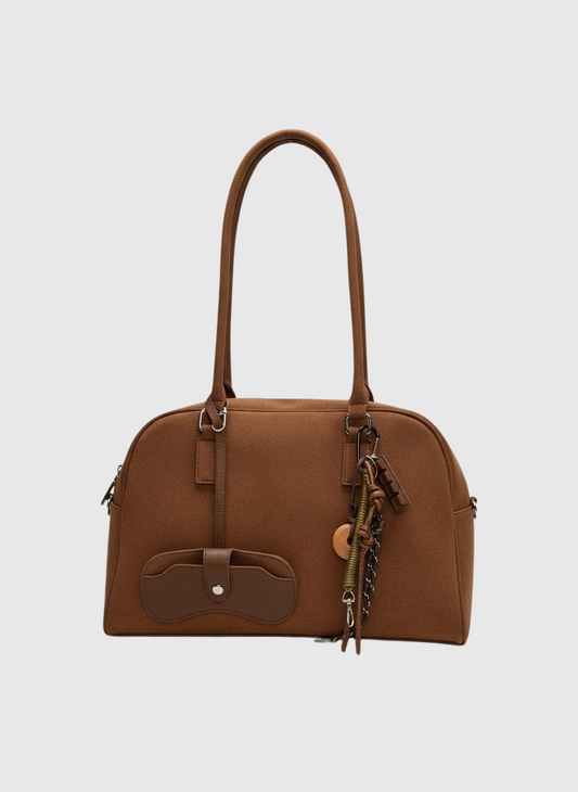 Sienna Suede Bag - Trendy And Casual