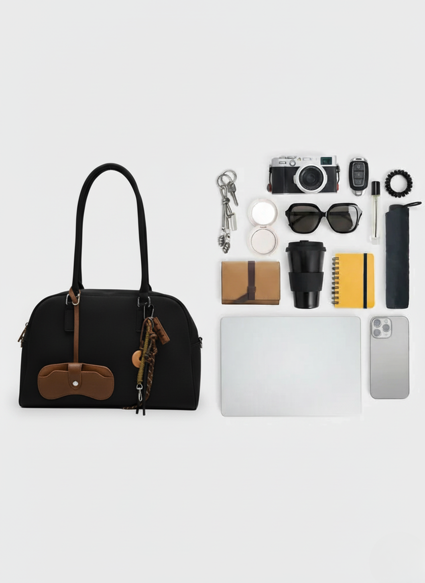 Sienna Suede Bag - Trendy And Casual