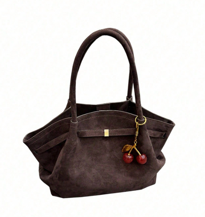 Mirevane Flower Detail Shoulder Tote