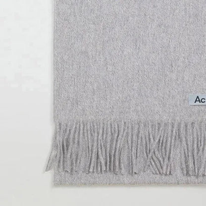 Wynmere 100% Wool Winter Scarf – Unisex Warm Neck Wrap | 180 × 32cm Solid Colour Shawl | Women’s & Men’s Cold Weather Scarf