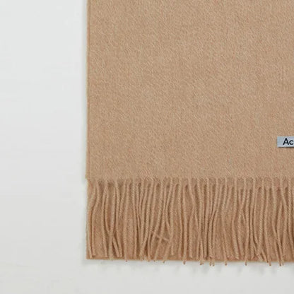 Wynmere 100% Wool Winter Scarf – Unisex Warm Neck Wrap | 180 × 32cm Solid Colour Shawl | Women’s & Men’s Cold Weather Scarf