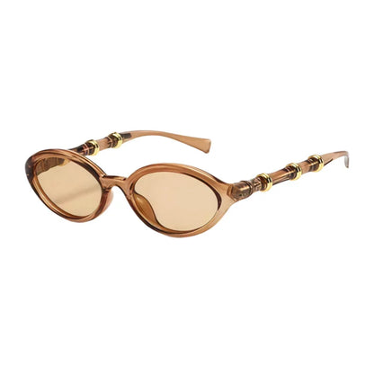 Rivelle Retro Rivet Oval Sunglasses – Women’s Small Vintage Shades | Gradient Mirrored Lenses | Trendy Casual Eyewear
