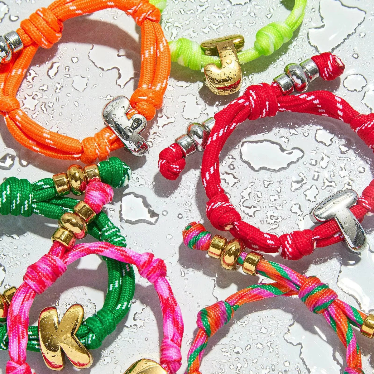 MiraWeave Colourful Woven Letter Bracelet – Handmade Beaded Friendship Bracelet | Custom DIY Letter Design | Boho Gift Jewellery