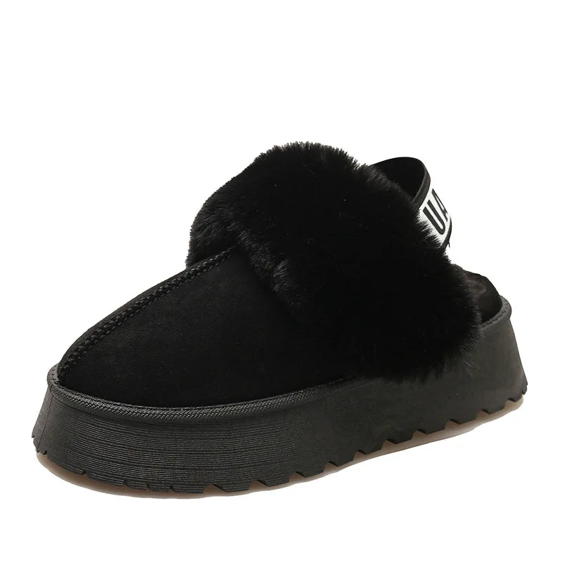 Norvella Plush Trim Slip-On Shoes