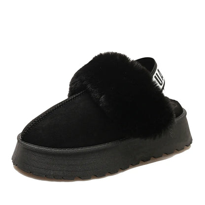 Norvella Plush Trim Slip-On Shoes