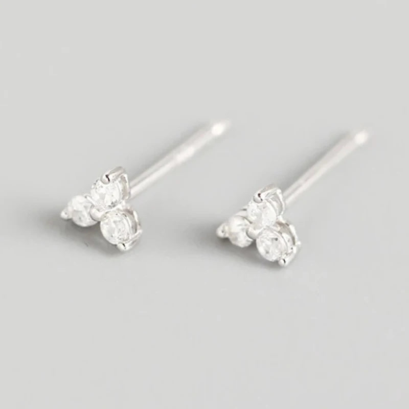 Lumielle Crystal Mini Hoop Earrings – Stainless Steel Small Cartilage Hoops | Multicolour Crystal Detail | Minimal Piercing Jewellery