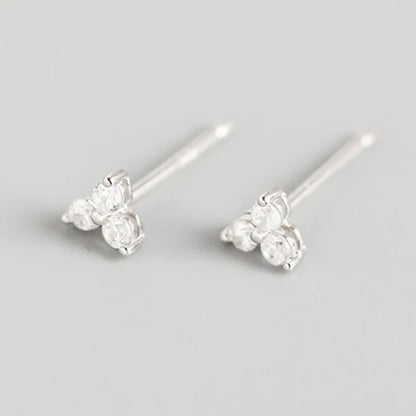 Lumielle Crystal Mini Hoop Earrings – Stainless Steel Small Cartilage Hoops | Multicolour Crystal Detail | Minimal Piercing Jewellery