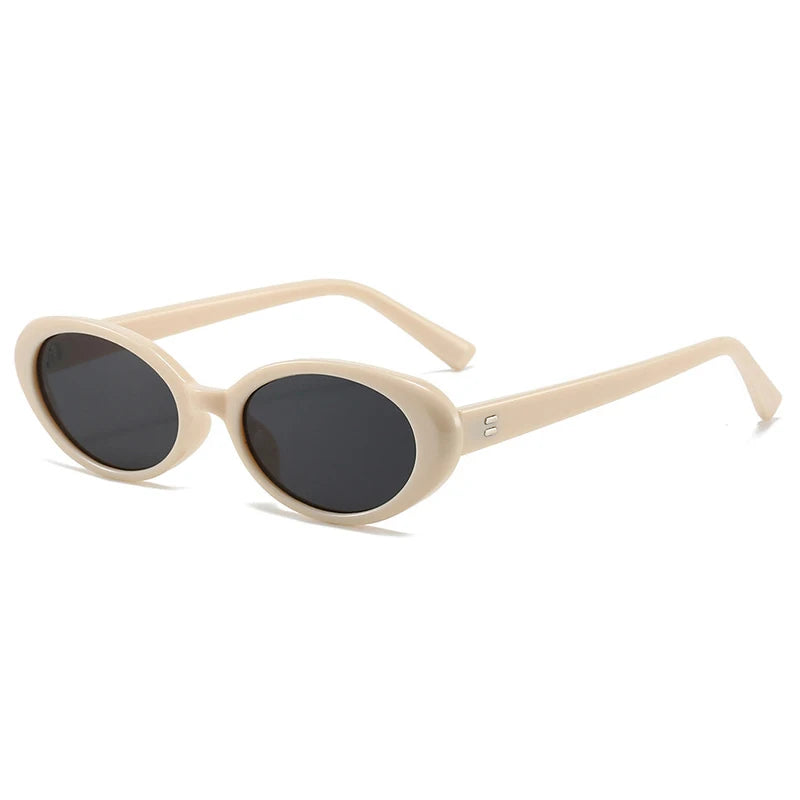 Viretta Retro Oval Sunglasses – Women’s UV400 Fashion Eyewear | Gradient Photochromic Lenses | Vintage-Inspired Outdoor Sun Glasses