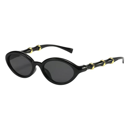 Rivelle Retro Rivet Oval Sunglasses – Women’s Small Vintage Shades | Gradient Mirrored Lenses | Trendy Casual Eyewear