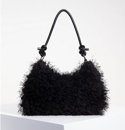 Noirelle Fluffy Shoulder Bag
