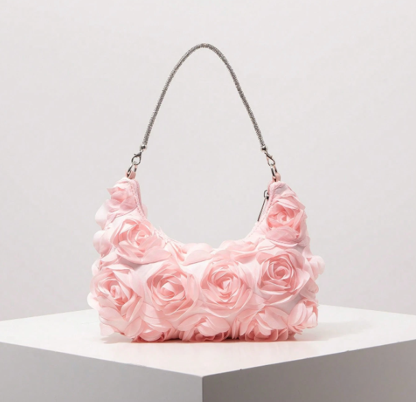 Rosavelle Rosette Shoulder Bag