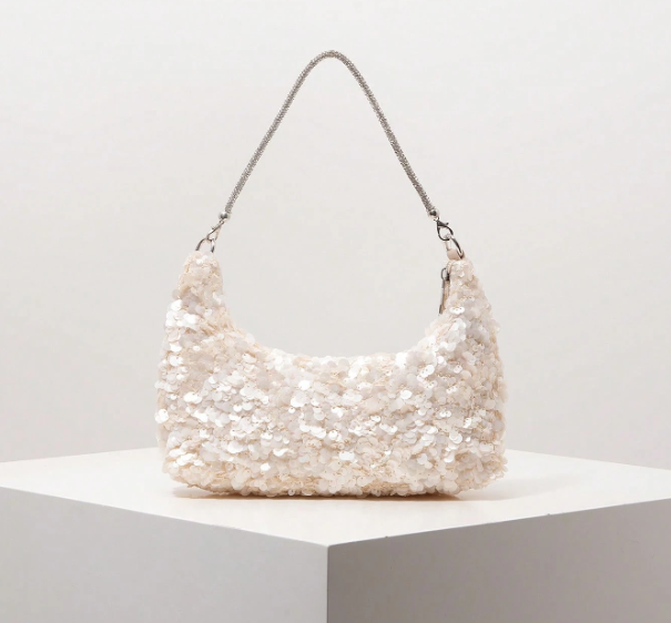 Seraphine Sequin Shoulder Bag