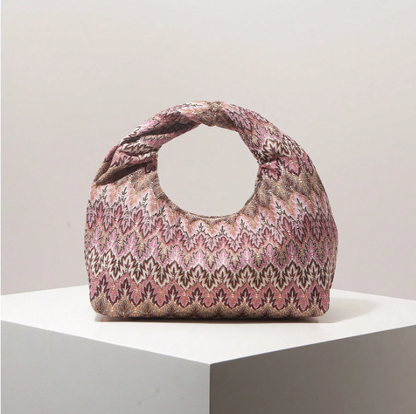 Virelia Patterned Top Handle Bag