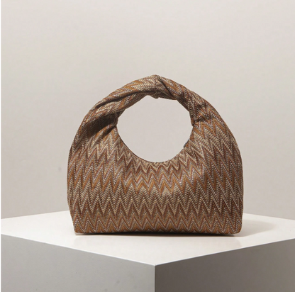 Virelia Patterned Top Handle Bag