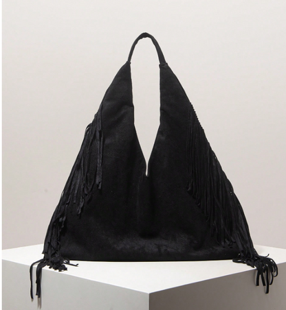 Aurevine Fringe Shoulder Tote