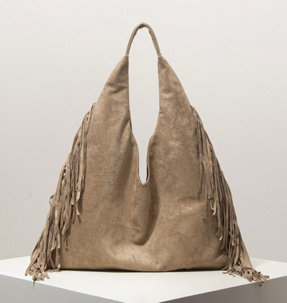 Aurevine Fringe Shoulder Tote