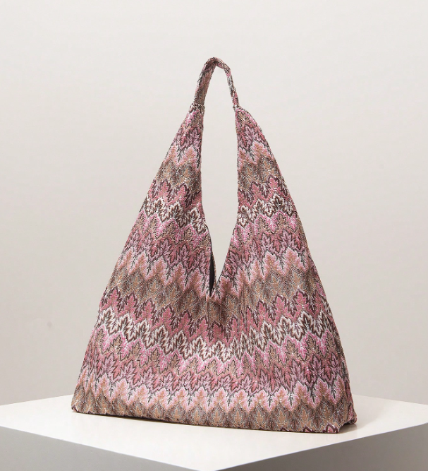 Mirevane Patterned Shoulder Tote