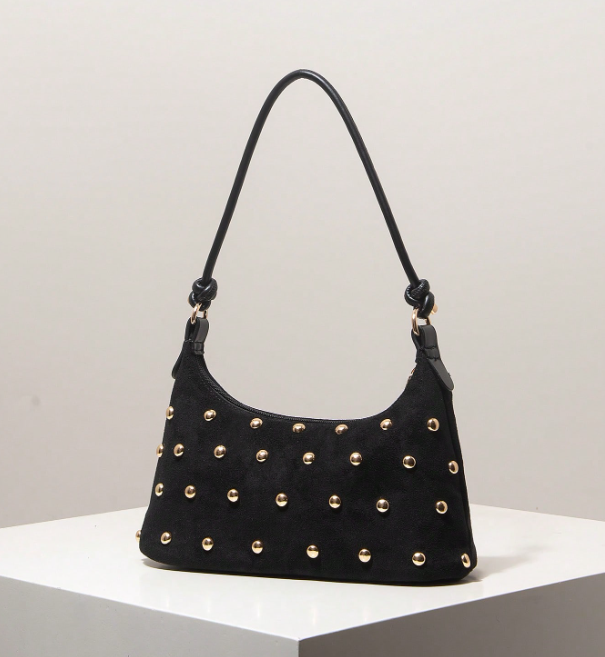 Elvaris Stud Detail Shoulder Bag