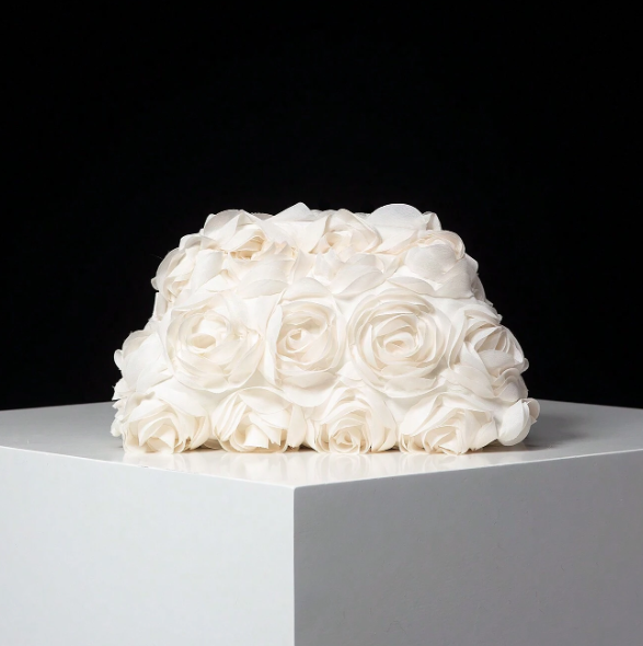 Rosavelle Rosette Occasion Clutch