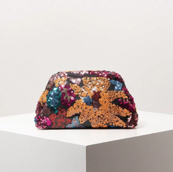 Aurevia Floral Occasion Clutch