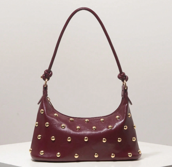 Varelle Studded Shoulder Bag