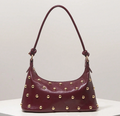 Varelle Studded Shoulder Bag