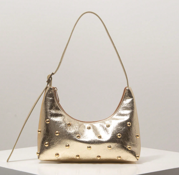 Varelle Studded Shoulder Bag
