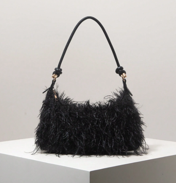 Evelisse Fringe Shoulder Bag
