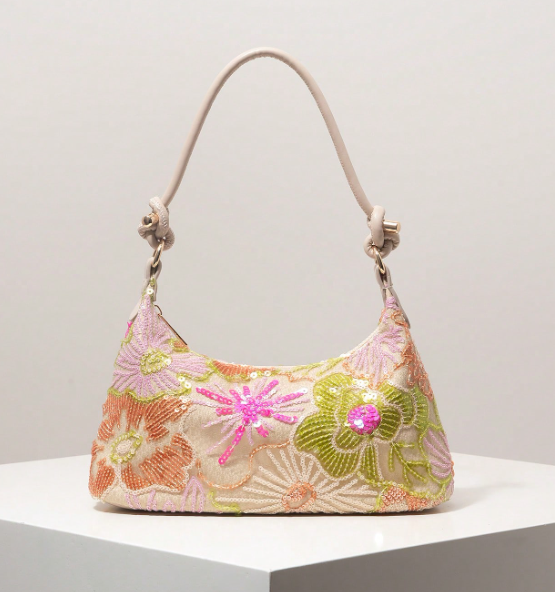 Floravelle Floral Shoulder Bag