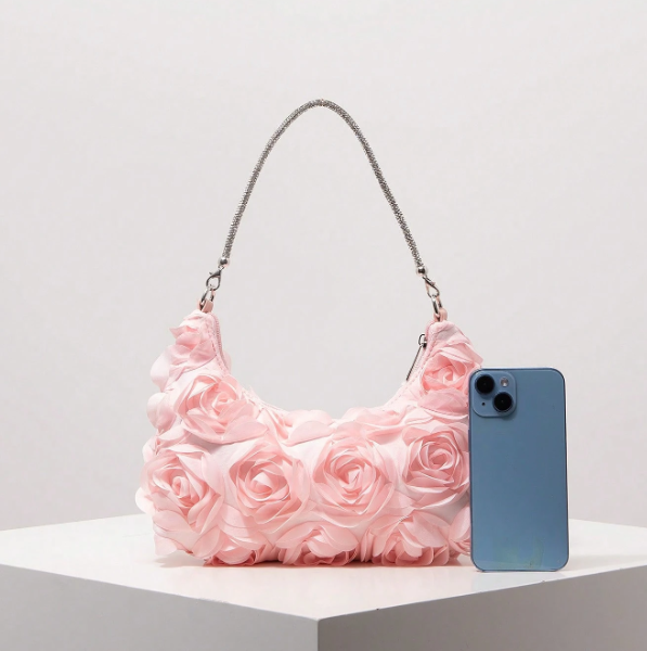 Rosavelle Rosette Shoulder Bag