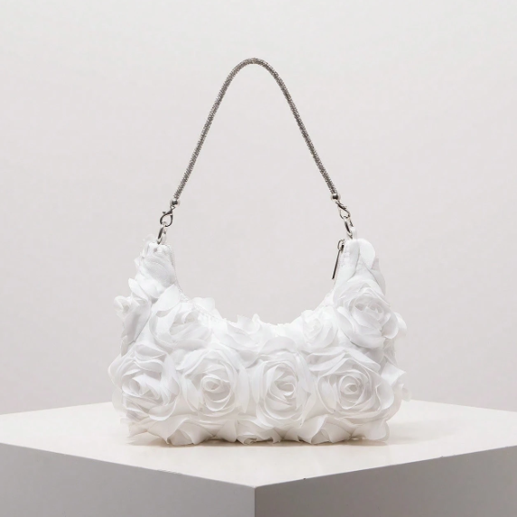 Rosavelle Rosette Shoulder Bag