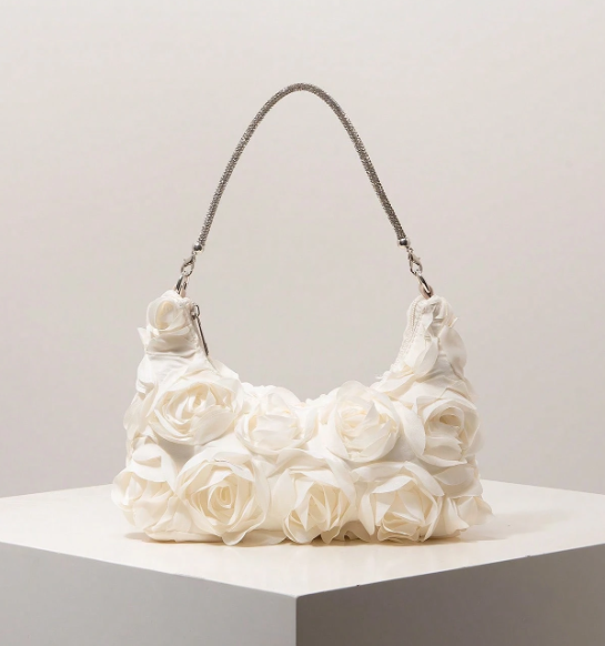 Rosavelle Rosette Shoulder Bag