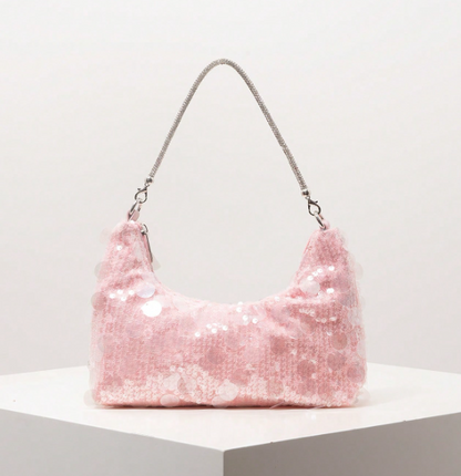 Lumiara Sequin Shoulder Bag