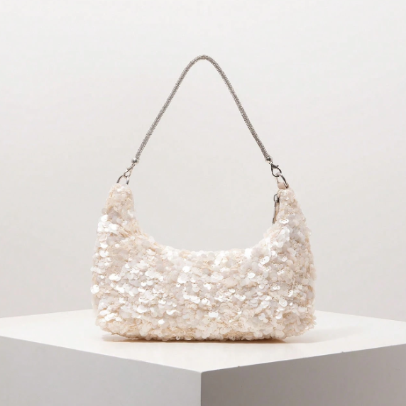 Marivelle Sequin Shoulder Bag