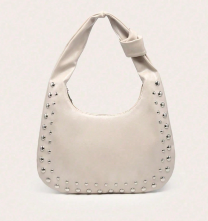 Rivelle Studded Hobo Bag
