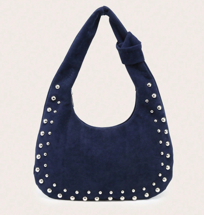 Rivelle Studded Hobo Bag