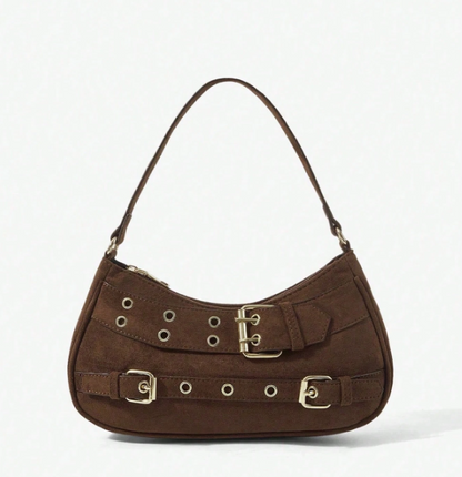 Montaire Buckle Shoulder Bag
