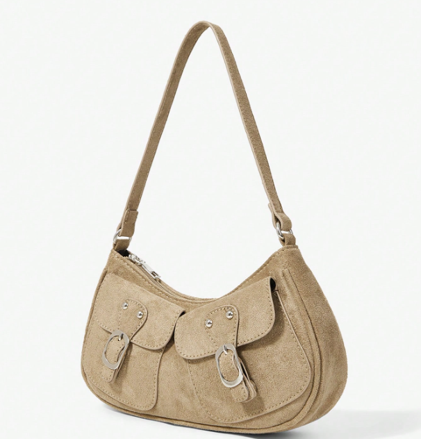 Velmora Pocket Shoulder Bag