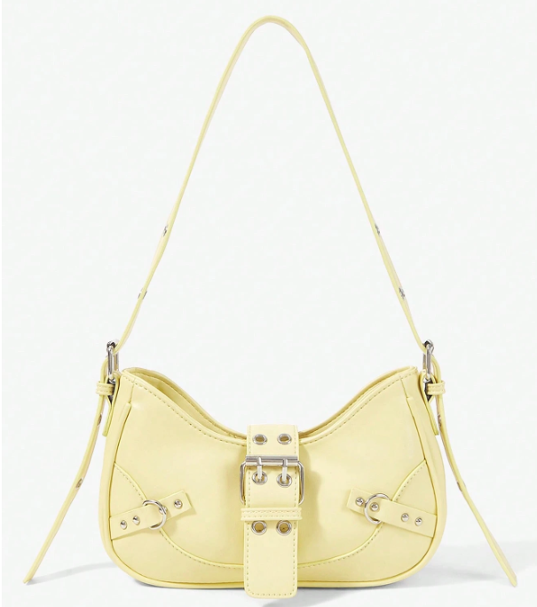 Buckelle Buckle Shoulder Bag