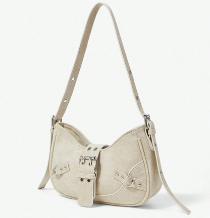 Buckelle Buckle Shoulder Bag