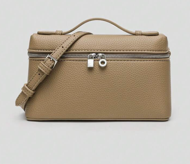 Roselle Textured Mini Box Bag