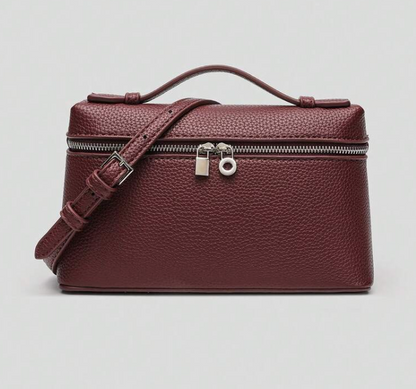 Roselle Textured Mini Box Bag