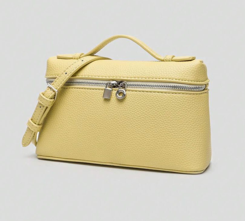 Roselle Textured Mini Box Bag
