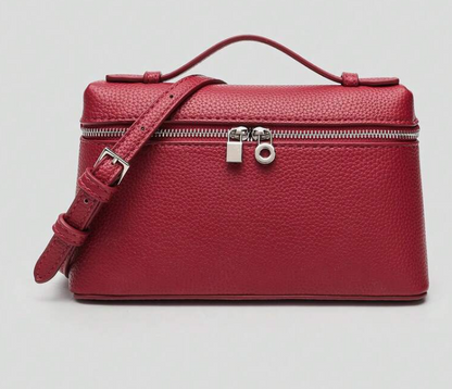 Roselle Textured Mini Box Bag