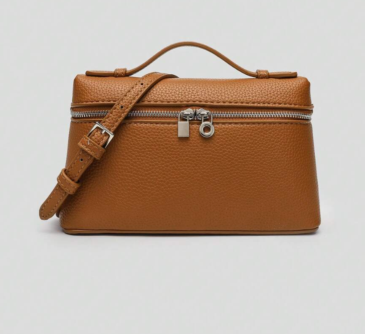 Roselle Textured Mini Box Bag
