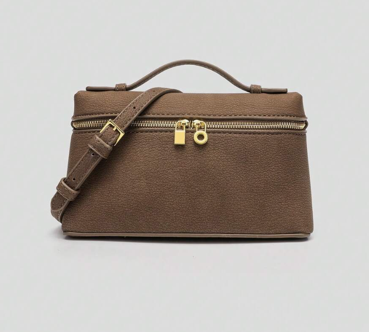 Roselle Textured Mini Box Bag