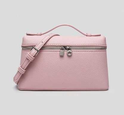 Roselle Textured Mini Box Bag
